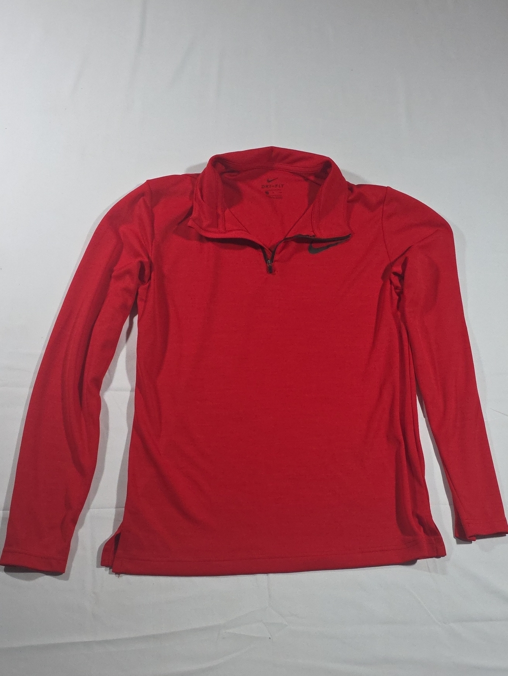 Nike Red Half-Zip Performance Top